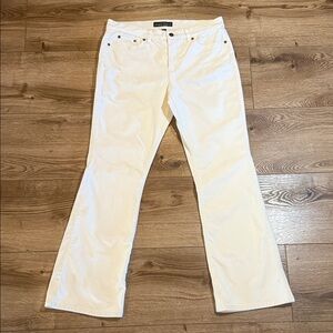 Lauren Jeans Co. Cream Corduroy Jeans by Ralph Lauren Size 6